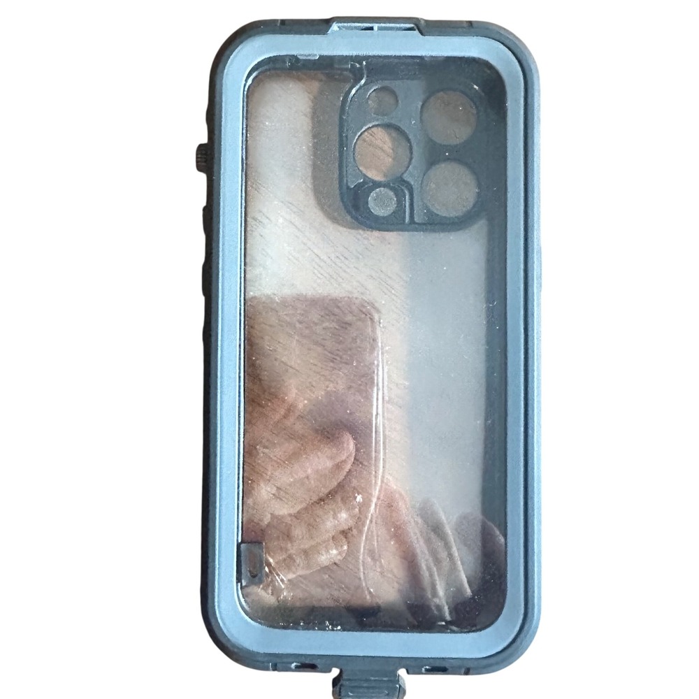 iPhone 14 Pro Waterproof Case Clear Rugged Full Body Protection - Picture 7 of 7
